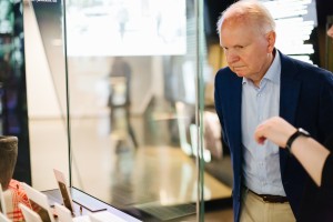 Стиг Фредриксон в Музее Ельцина