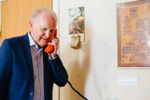 Стиг Фредриксон в Музее Ельцина