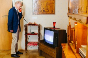 Стиг Фредриксон в Музее Ельцина