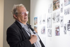 Адам Михник в Музее Ельцина