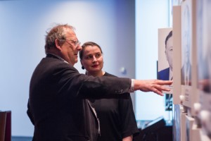 Адам Михник в Музее Ельцина