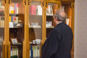 Адам Михник в Музее Ельцина