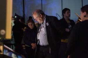 Адам Михник в Музее Ельцина