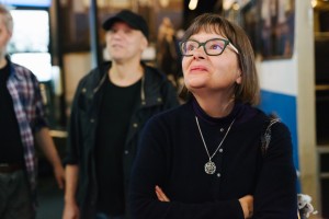 День поэзии. Татьяна Щербина и Всеволод Емелин в Музее Ельцина