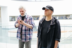 День поэзии. Татьяна Щербина и Всеволод Емелин в Музее Ельцина