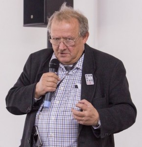 Адам Михник в Музее Ельцина