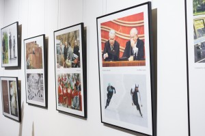 Открытие выставки Дм. Донского «Параллельные миры: политика и спорт» в Екатеринбурге