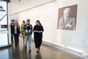 Ефим Шифрин в Музее Ельцина