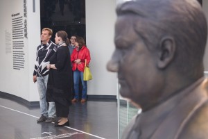 Ефим Шифрин в Музее Ельцина