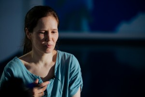 Танцевальный перформанс Екатерины Жариновой «Где-то там»