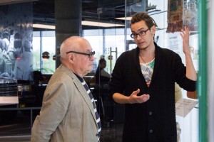 Марк Розовский в Музее Ельцина