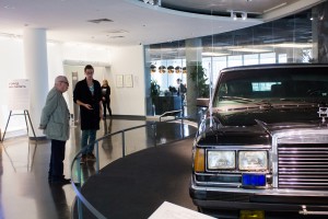 Марк Розовский в Музее Ельцина