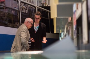 Марк Розовский в Музее Ельцина