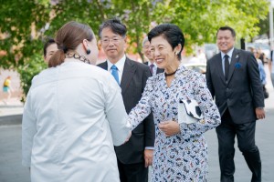 Визит принцессы Японии Хисако Такамадо