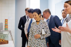 Визит принцессы Японии Хисако Такамадо