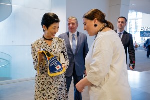 Визит принцессы Японии Хисако Такамадо