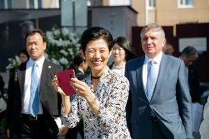 Визит принцессы Японии Хисако Такамадо
