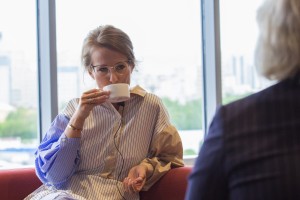 Интервью Ксении Собчак и Веры Кричевской