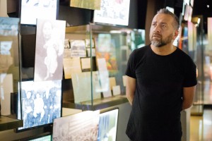 Дизайнер Георгий Шагашвили в Музее Ельцина