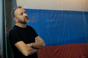 Дизайнер Георгий Шагашвили в Музее Ельцина