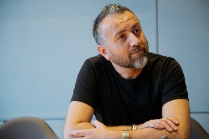 Дизайнер Георгий Шагашвили в Музее Ельцина