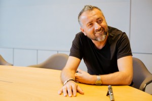 Дизайнер Георгий Шагашвили в Музее Ельцина