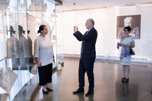 Павел Куликовский-Романов в Музее Ельцина