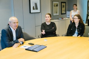 Встреча сотрудников Музея с Владимиром Волковым