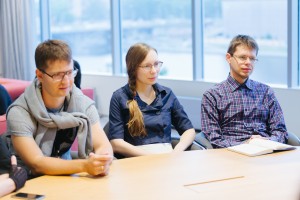 Встреча сотрудников Музея с Владимиром Волковым