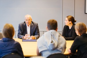 Встреча сотрудников Музея с Владимиром Волковым