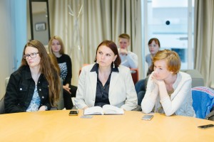 Встреча сотрудников Музея с Владимиром Волковым