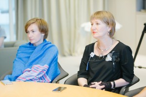 Встреча сотрудников Музея с Владимиром Волковым