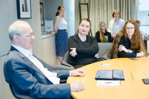 Встреча сотрудников Музея с Владимиром Волковым