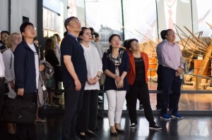 Экскурсия делегации провинции Хэйлунцзян Китайской Народной Республики во главе с губернатором Ван Вэньтао