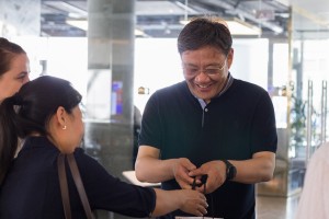 Экскурсия делегации провинции Хэйлунцзян Китайской Народной Республики во главе с губернатором Ван Вэньтао