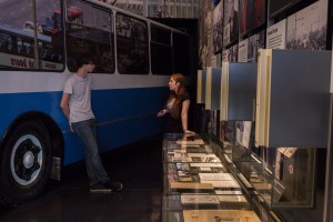 Режиссер Алексей Смирнов в Музее Ельцина