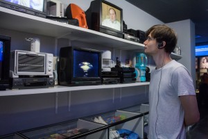 Режиссер Алексей Смирнов в Музее Ельцина