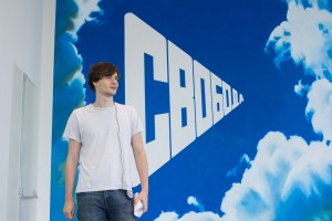 Режиссер Алексей Смирнов в Музее Ельцина