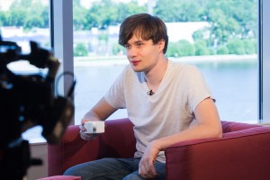 Режиссер Алексей Смирнов в Музее Ельцина