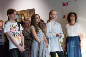 Открытие выставки Полины Синяткиной «Вдохнуть и не дышать»