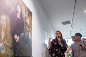 Открытие выставки Полины Синяткиной «Вдохнуть и не дышать»