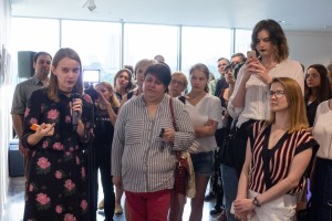 Открытие выставки Полины Синяткиной «Вдохнуть и не дышать»