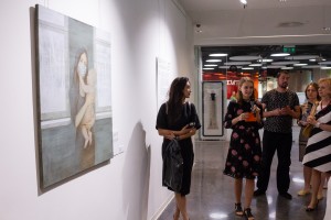 Открытие выставки Полины Синяткиной «Вдохнуть и не дышать»