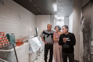 Поэт Юрий Ряшенцев в Музее Ельцина