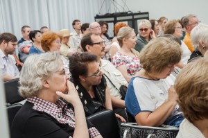 Поэт Юрий Ряшенцев в Музее Ельцина