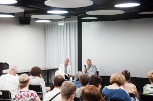 Поэт Юрий Ряшенцев в Музее Ельцина