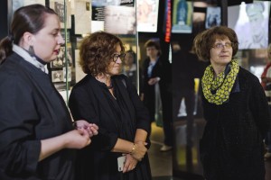 Зельфира Трегулова в Музее Ельцина