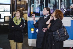 Зельфира Трегулова в Музее Ельцина