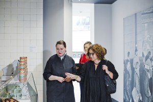 Зельфира Трегулова в Музее Ельцина