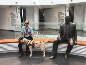 Ринат и Николас в Музее Ельцина